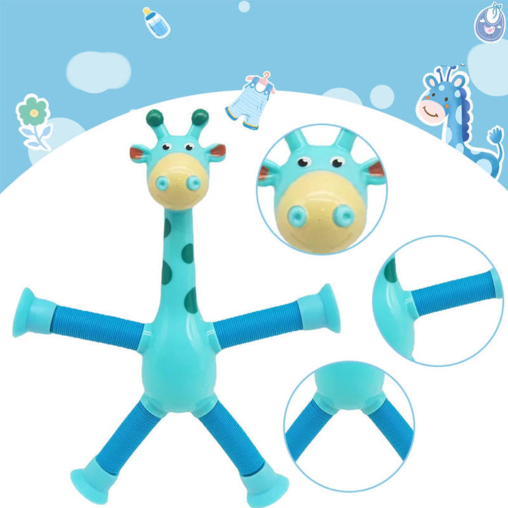 Skanto | Teleskopisk Sugekop Giraff Leketøy