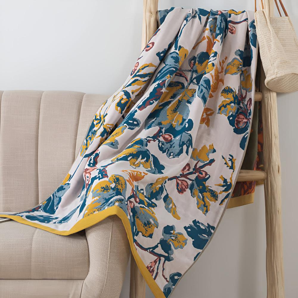 Skanto | Naturens Omfavnelse Floral Badehåndkle