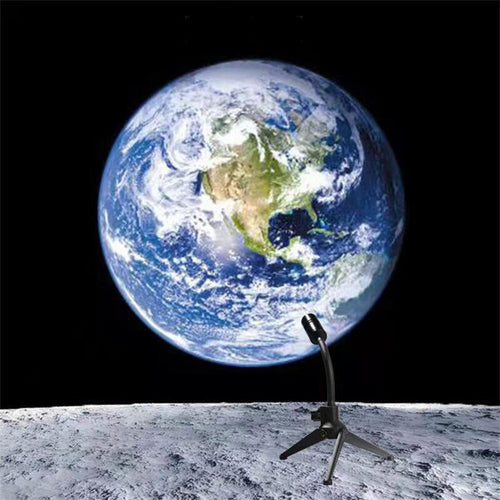Moon Earth Projection LED Lampe | Skanto