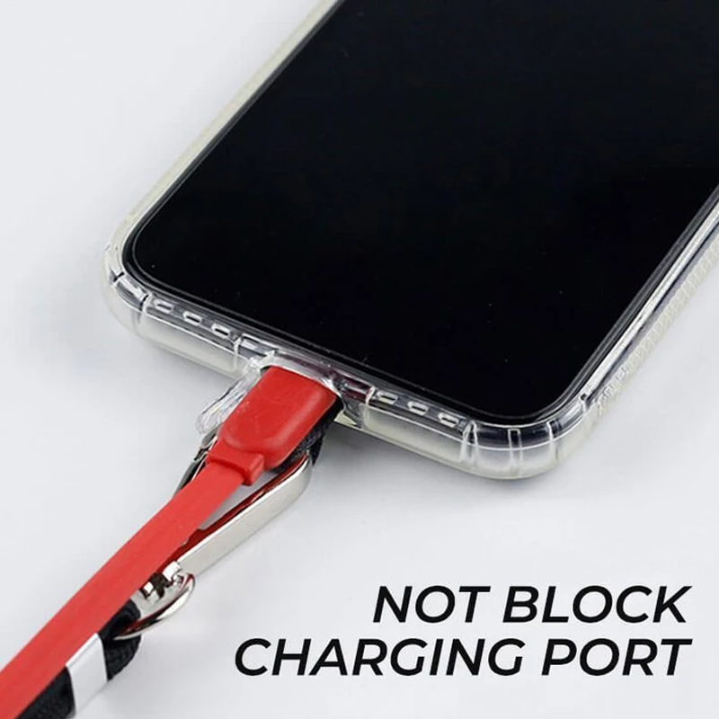 Skanto | Universal Crossbody Nylon Patch Telefon Lanyards
