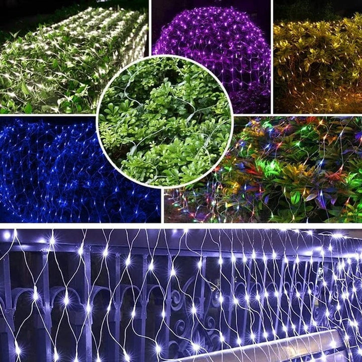 Solar Fishnet Light | Skanto