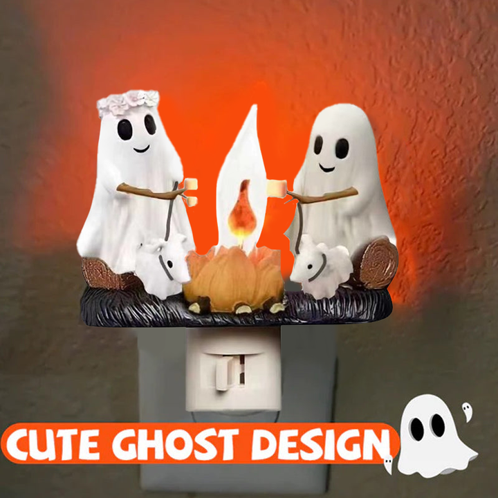 Skanto | 👻 Spøkelseshbål med flakkende nattlys 🎃 ❤️‍🔥