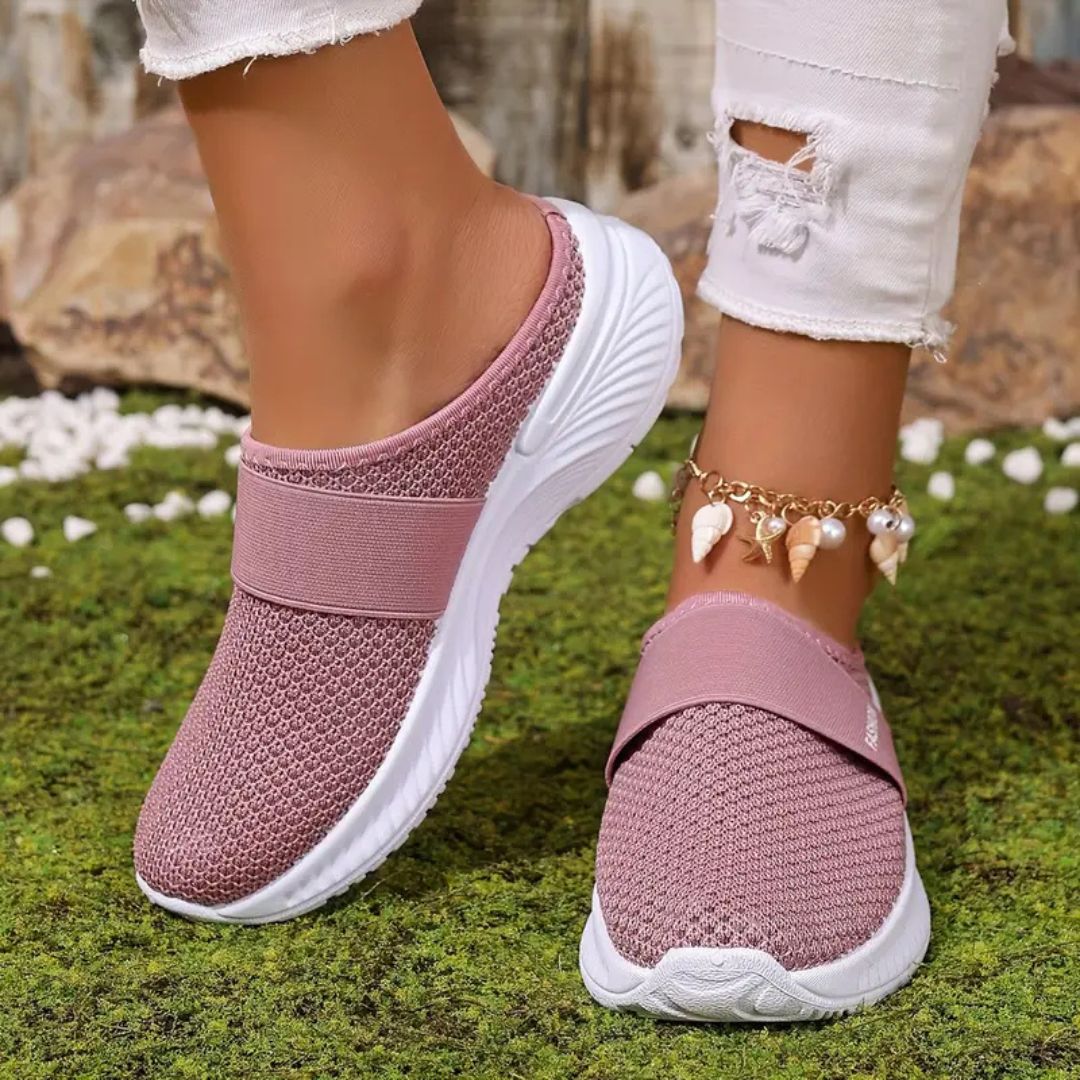 AerySoul BreezeLite Slip-On Mesh Sneakers