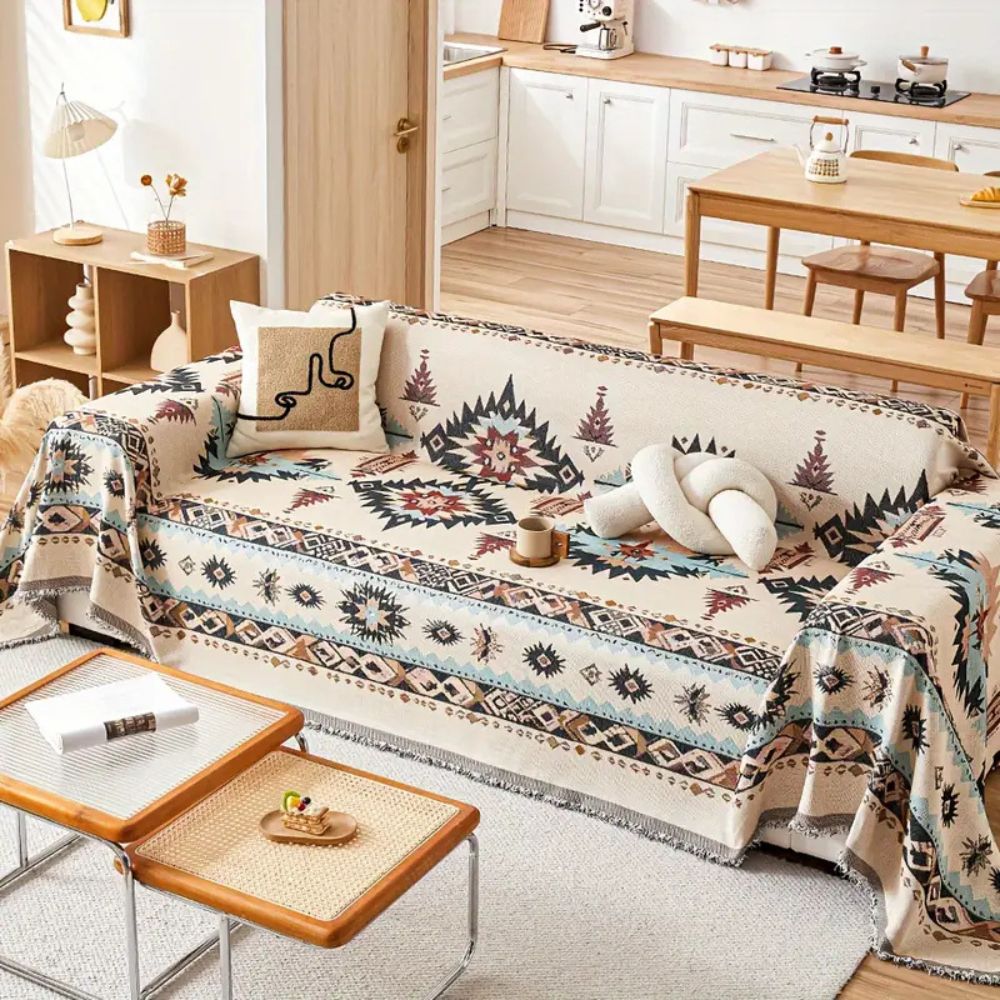 Skanto | Tribal Weave Sofa Cover