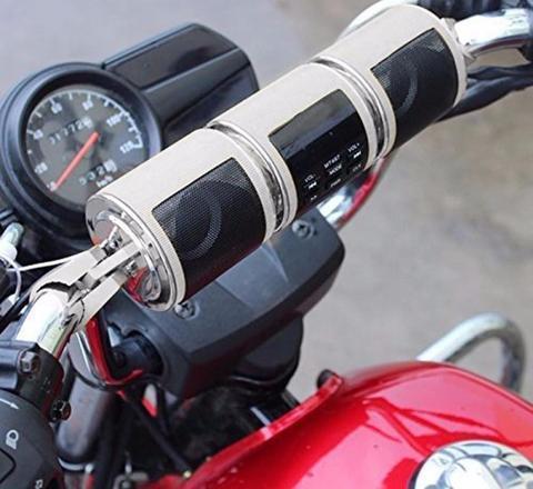 Skanto | Motorsykkel Bluetooth Høyttaler Motorsykkel Styre Vanntett Spiller