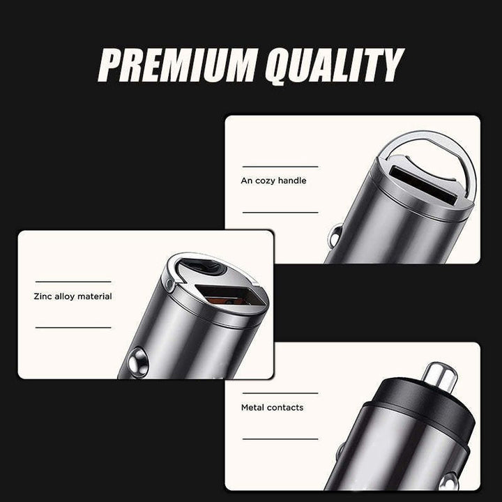 Skanto | Mini Stealth Biladapter Passer for iPhone