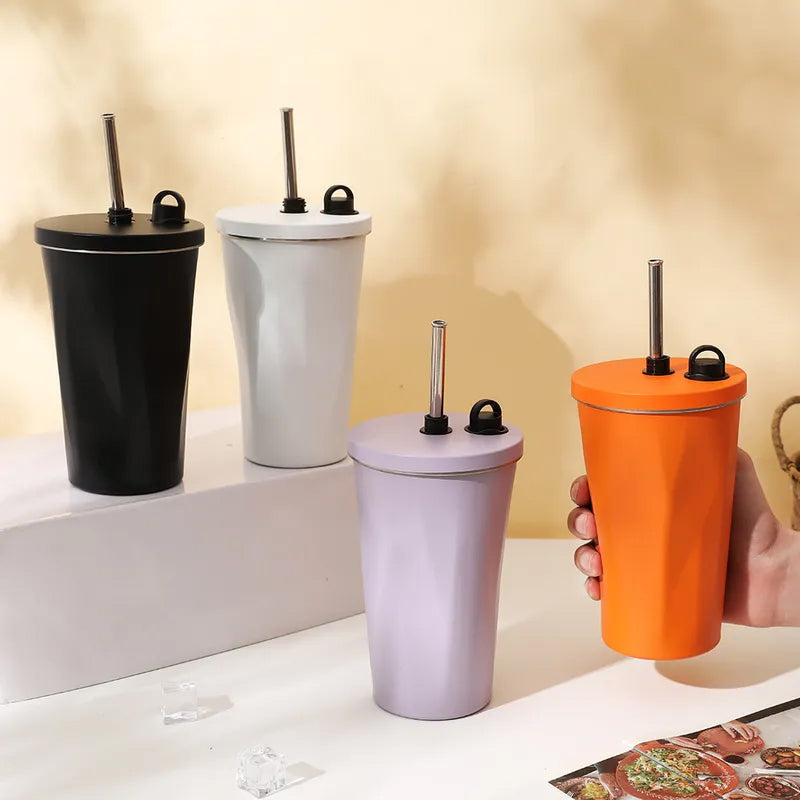 Rustfritt Stål Sugerør Becher | Skanto