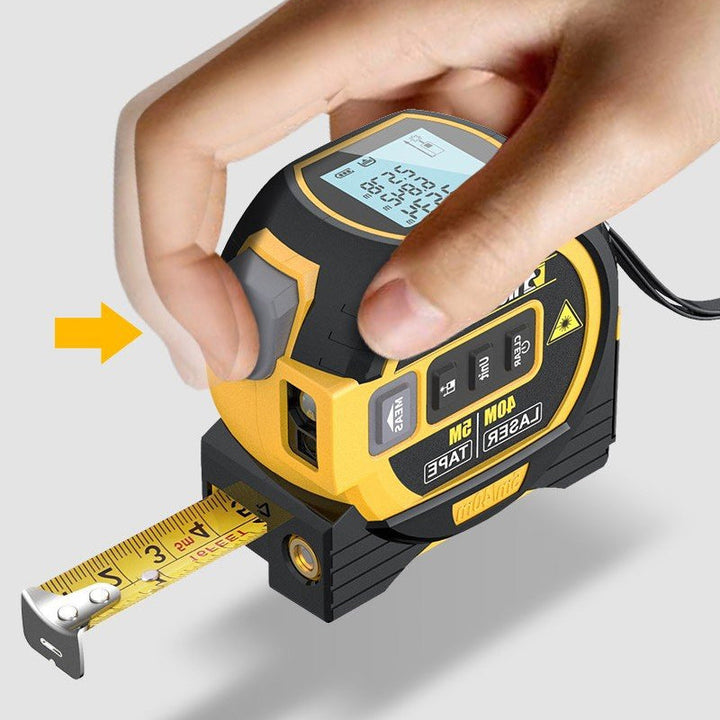 3-i-1 infrarød laser tape måling | Skanto