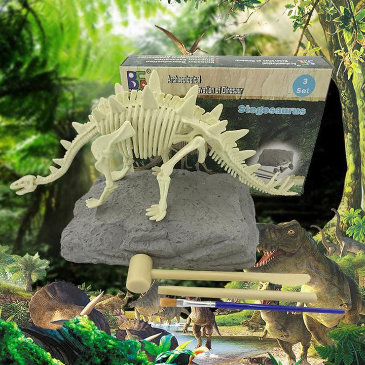 arkeologisk dinosaurleke | Skanto