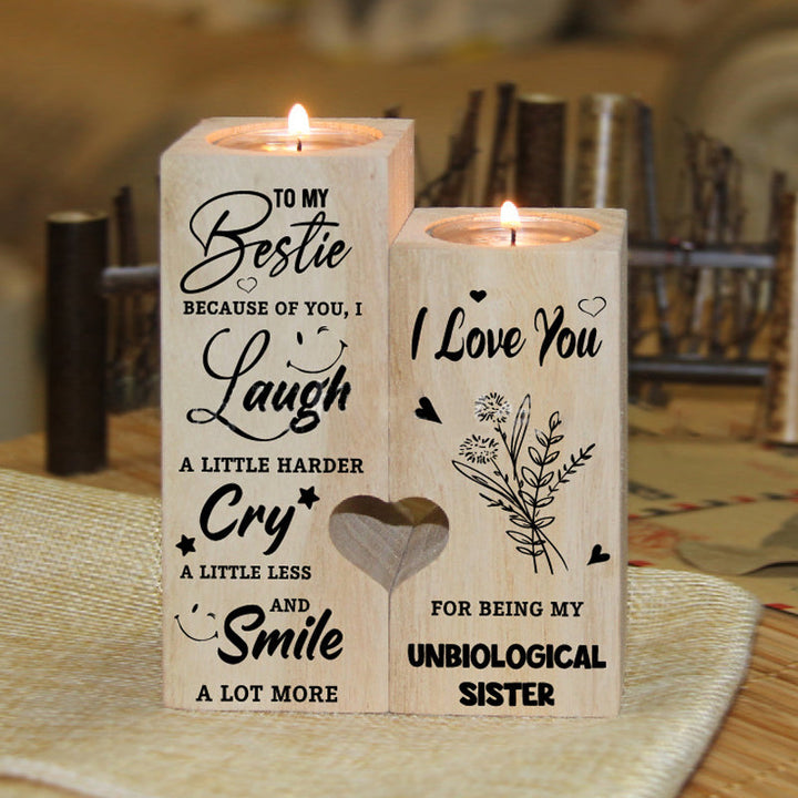 Smile A Lot More - Trelysestake med Stearinlys Gave til Dine Kjære | Skanto