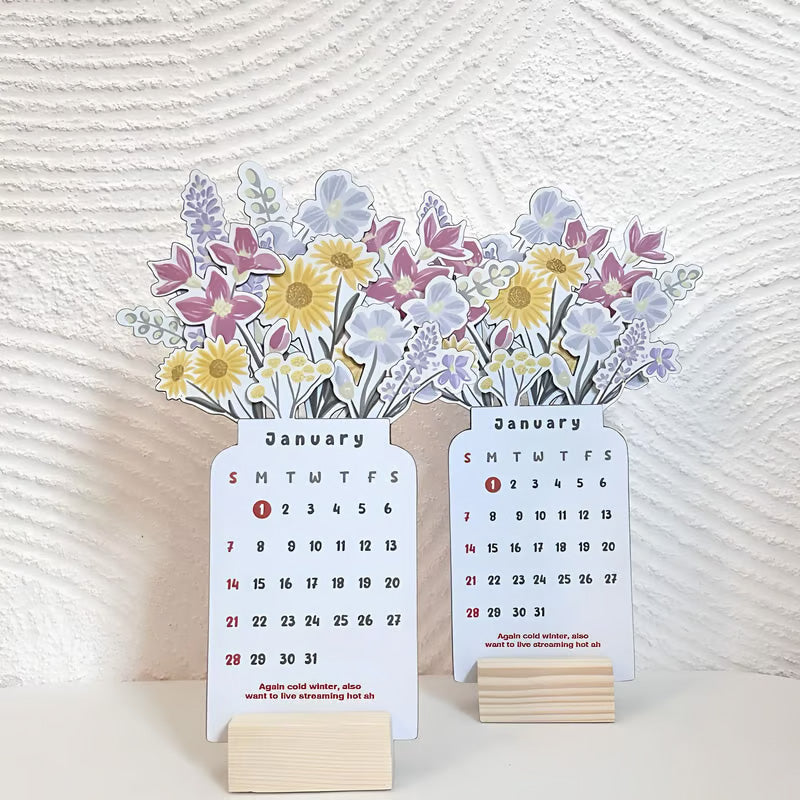 Skanto | 2025 Bloomy Flowers Bordkalender