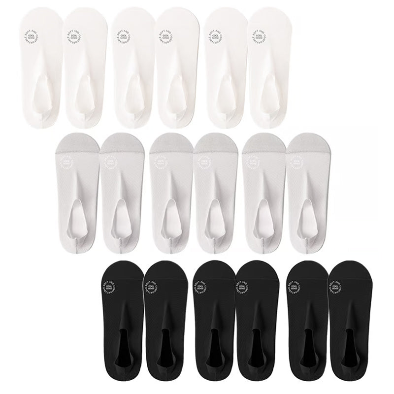 Skanto | Ultra-tynne fôr non-slip usynlige sokker