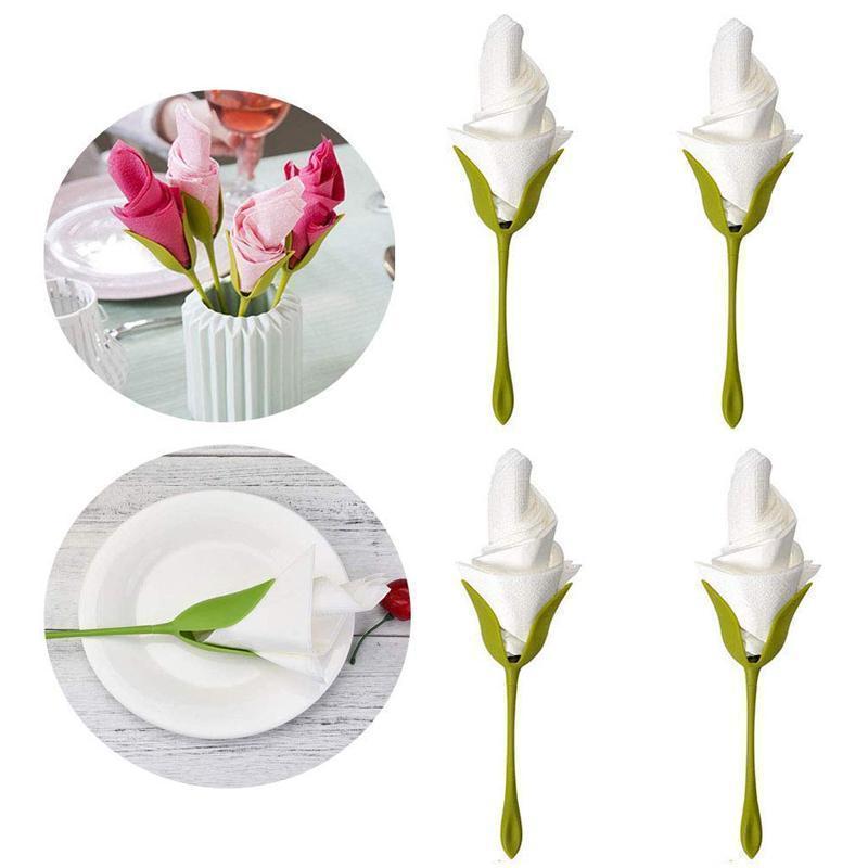 Skanto | Bloom Serviett Holder for Bord (4 Deler)