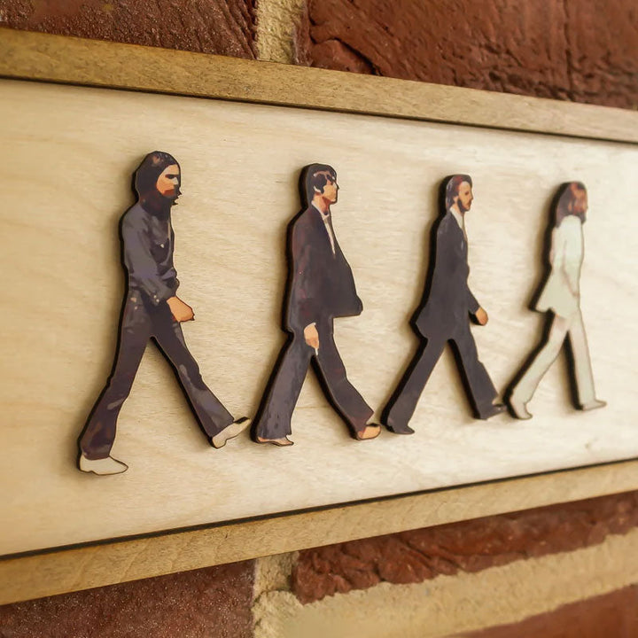 Skanto | Rammer Abbey Road-portrett av Beatles