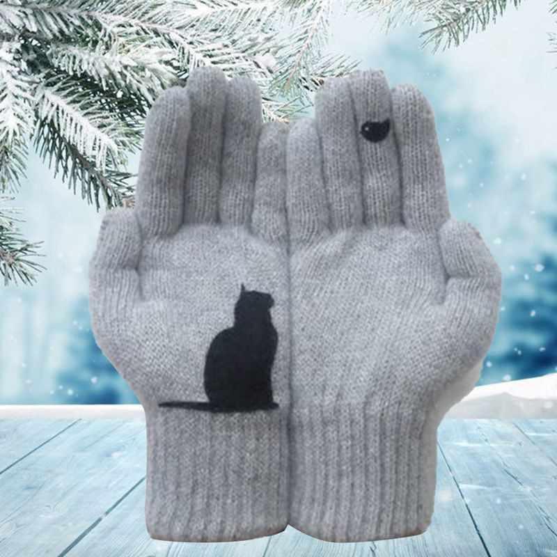 Skanto | Katte Fan Bomull Hansker