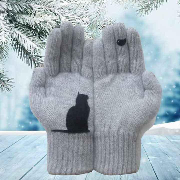 Skanto | Katte Fan Bomull Hansker