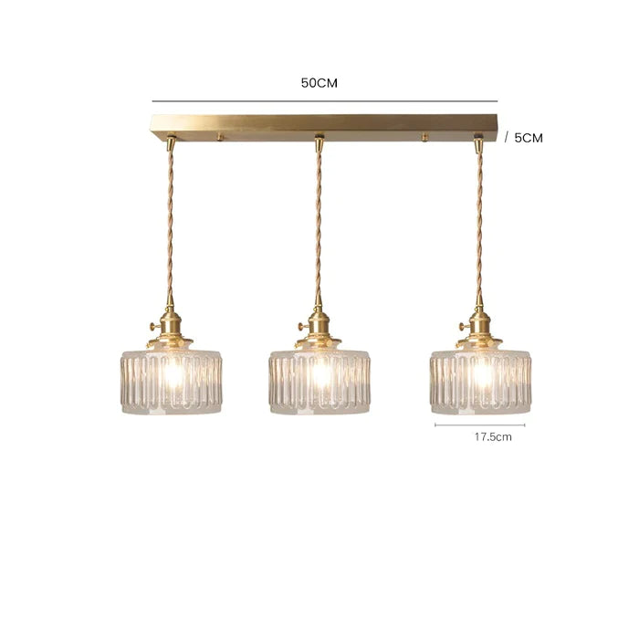 Vintage Crystal Pendant Lamp - Celeste | Skanto