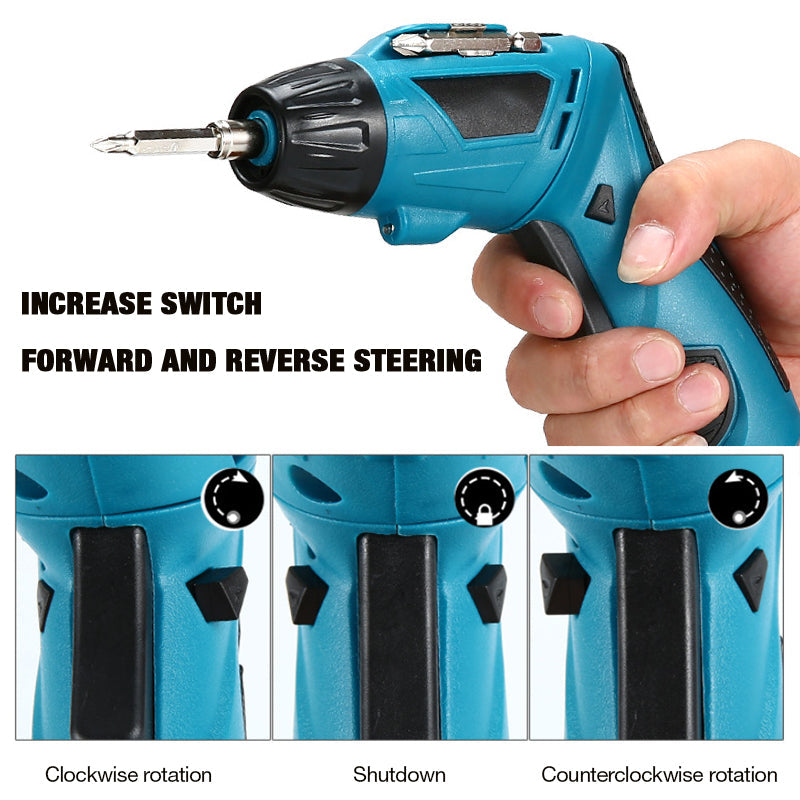 Skanto | Multifunksjonell Mini Batteri Elektrisk Håndboremaskin
