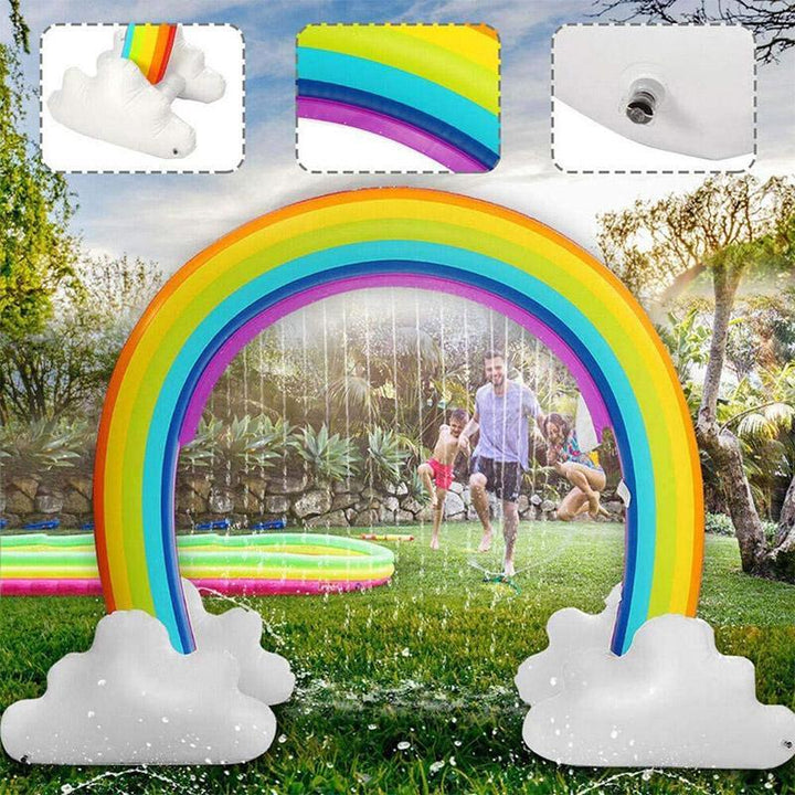 Rainbow Spray Bow Inflatable | Skanto