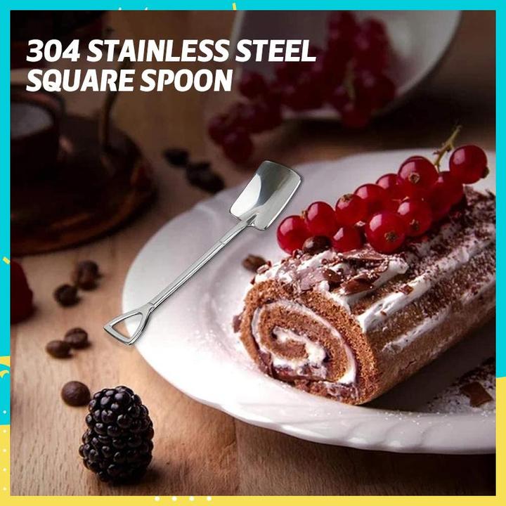 Skanto | Kreativ Dessert Iskrem 304 Rustfritt Stål Spade Skje