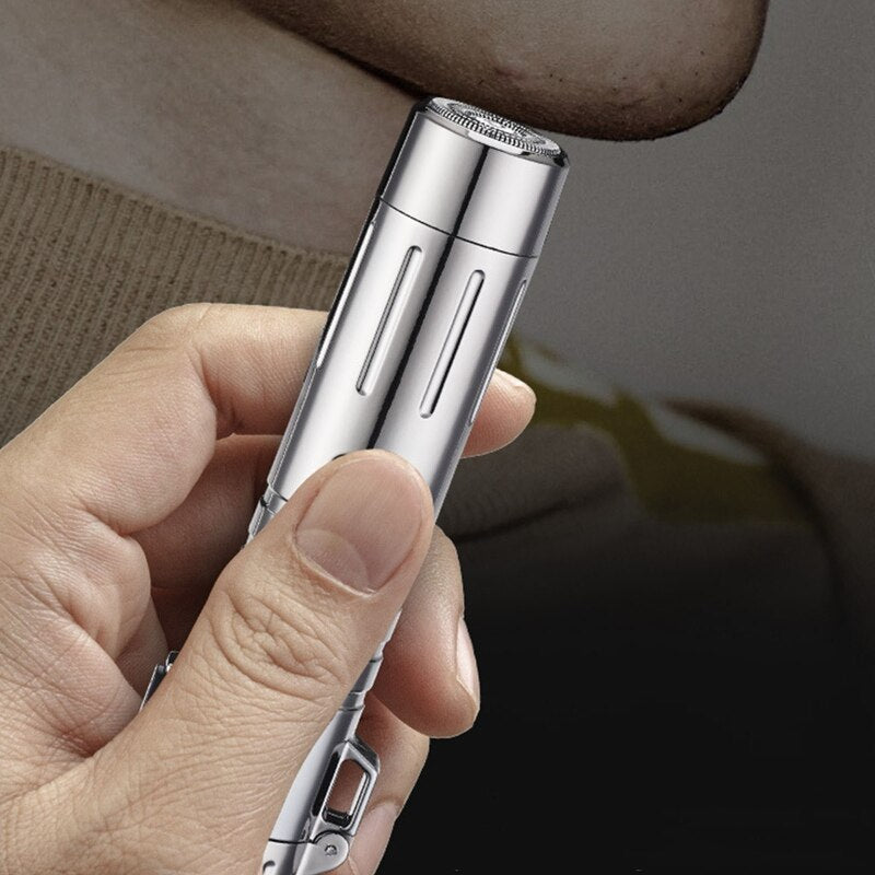 Skanto | Multifunksjonell Elektrisk Barbermaskin med Innebygd Lys lighter