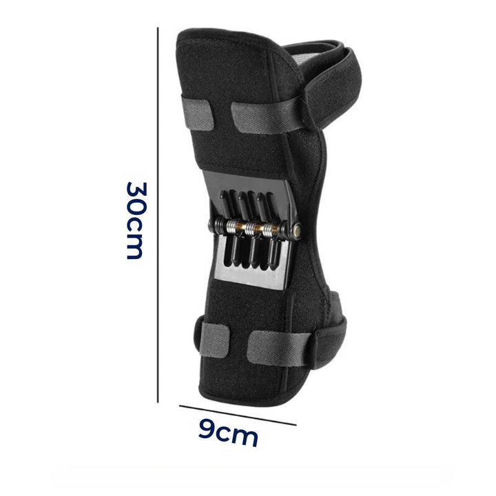 KneeGuard Pro | Sett med 2 hengslede knebandasje-stabilisatorer for smertelindring | Justerbar støtte ved kne skade - Artritt - Etter operasjon rehabilitering Skanto