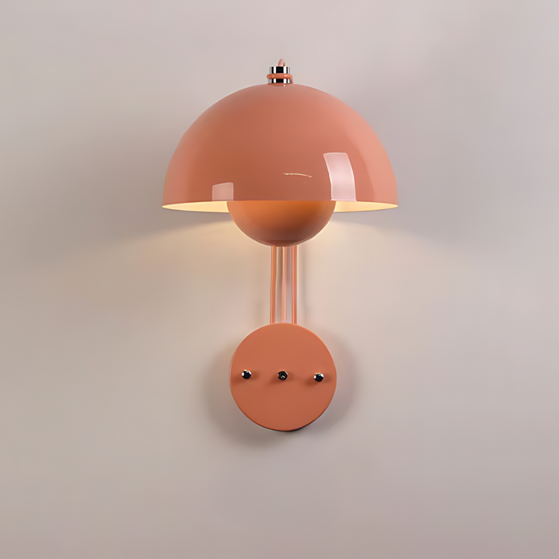 Skanto | GloomLamp | Moderne blank metall LED vegglampe