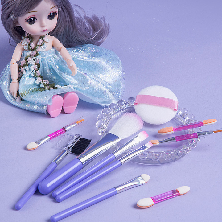 Skanto | Prinsesse Glamour – Barne Makeup Lekesett | Trygt & Morsomt Late Lekesett