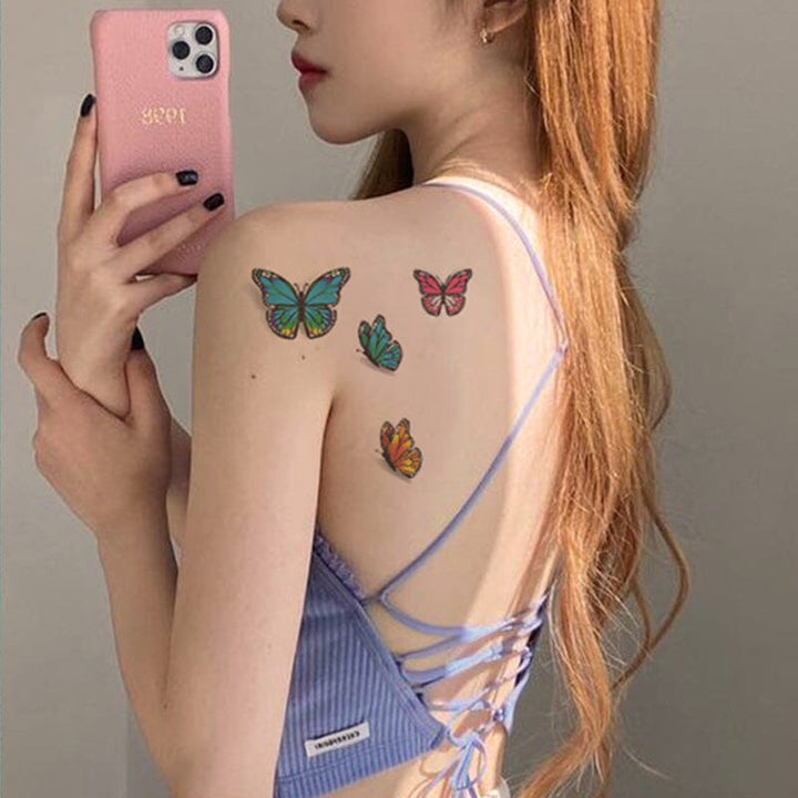 Skanto | 3D Stereo Tatoveringsklistremerke