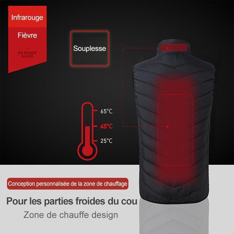 Men's heated vest insulated | Skanto