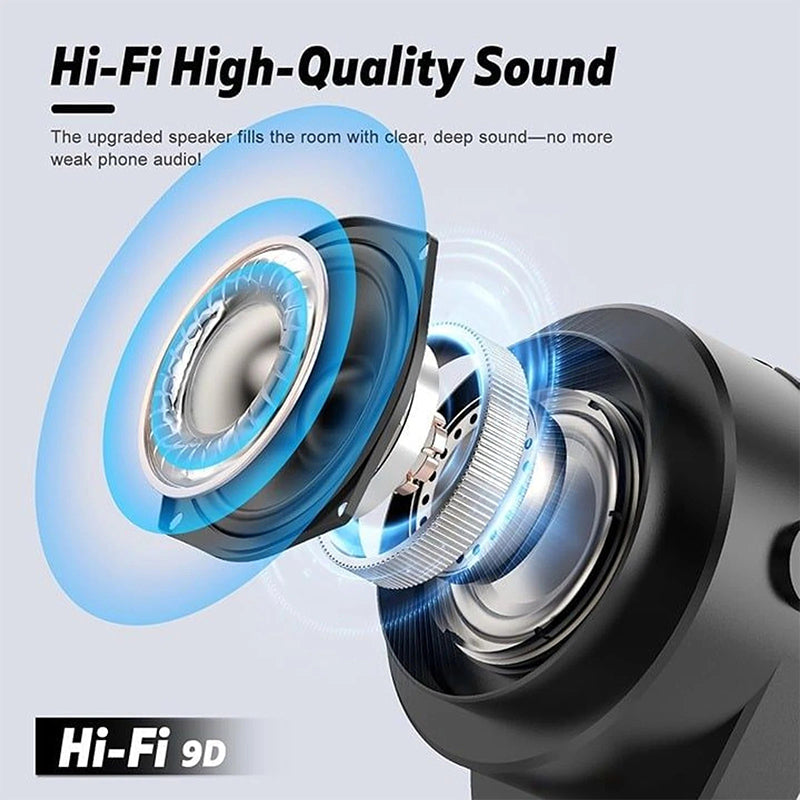 Skanto | 4-I-1 360° Rotasjon Bluetooth Høyttaler Stativ