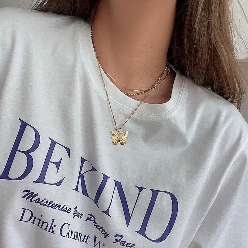 Skanto | Sommerfugl Initial "A" Smykke