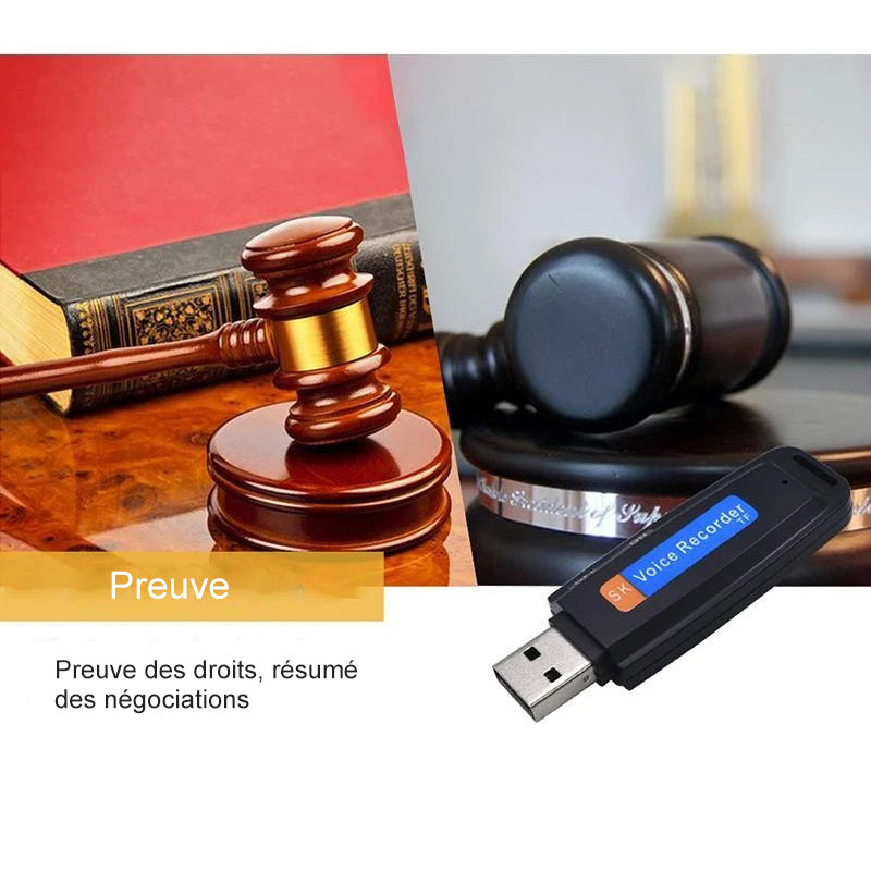 Mini USB Diktafone | Skanto