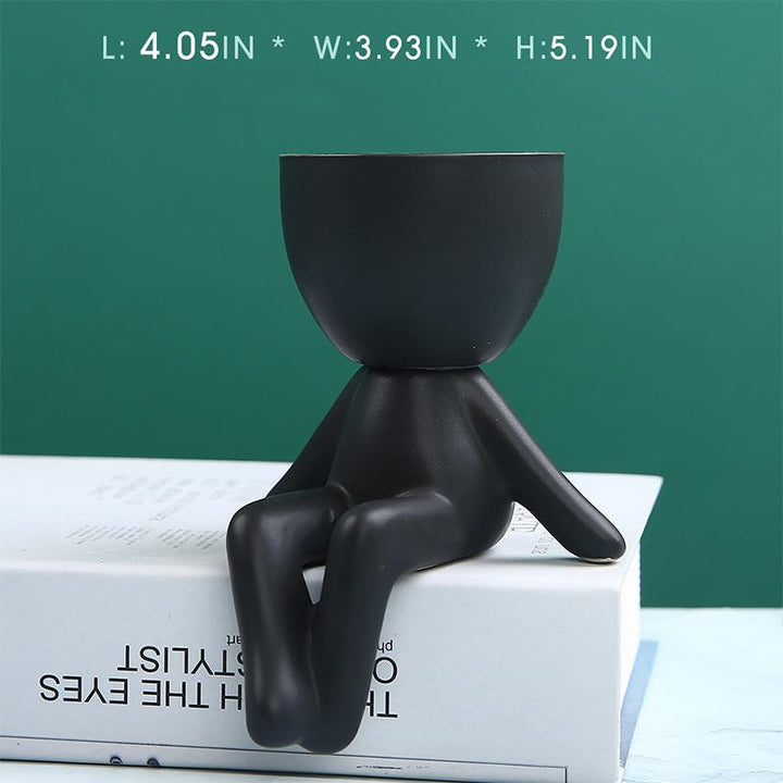 Skanto | Keramisk Figur Potte Ornament