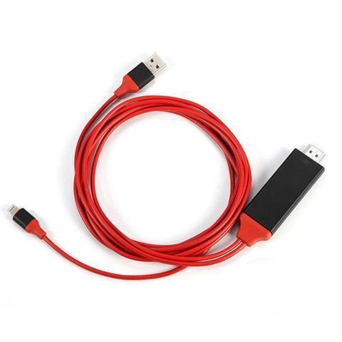 Fast-Link HDMI TV-kabel - Rød | Skanto