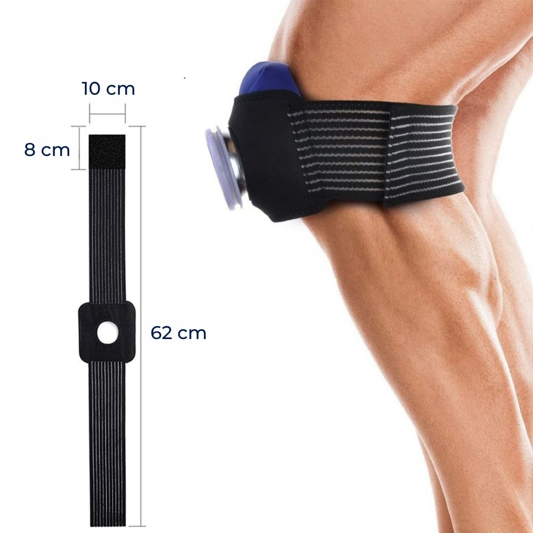 ThermoRelief | Gjenbrukbar ispakke – Varm og kald terapi – Isolerende, slitesterkt design – Målrettet skadebehandling for sport og rehabilitering Skanto