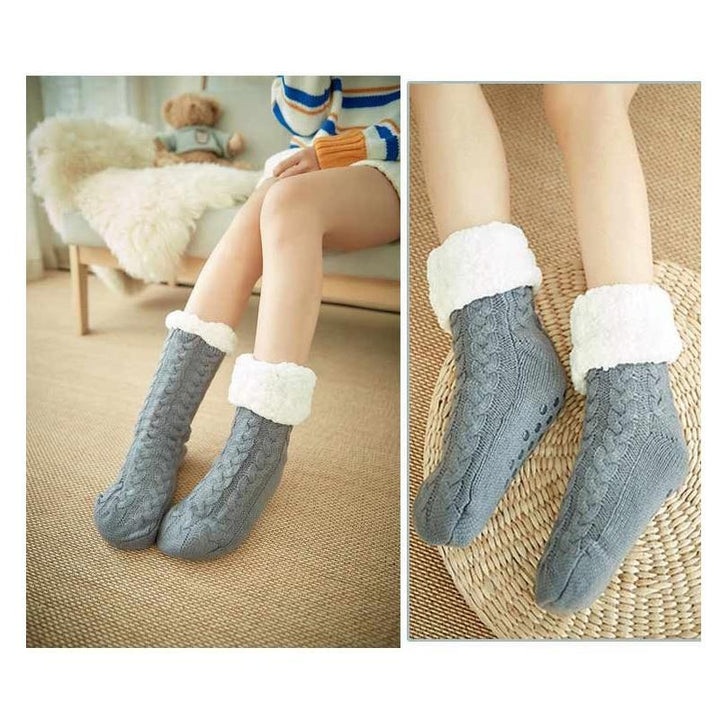 Sokker Vinter Varme Anti-Slip Tykk | Skanto