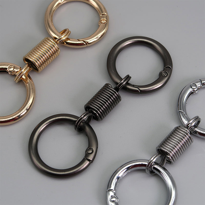 Skanto | Nordic Retro Våren Dobbel Ring Nøkkelring