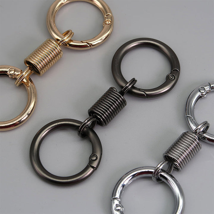 Skanto | Nordic Retro Våren Dobbel Ring Nøkkelring