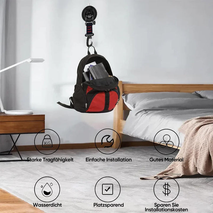 Robust Vacuum Suction Cup with Hook | Skanto