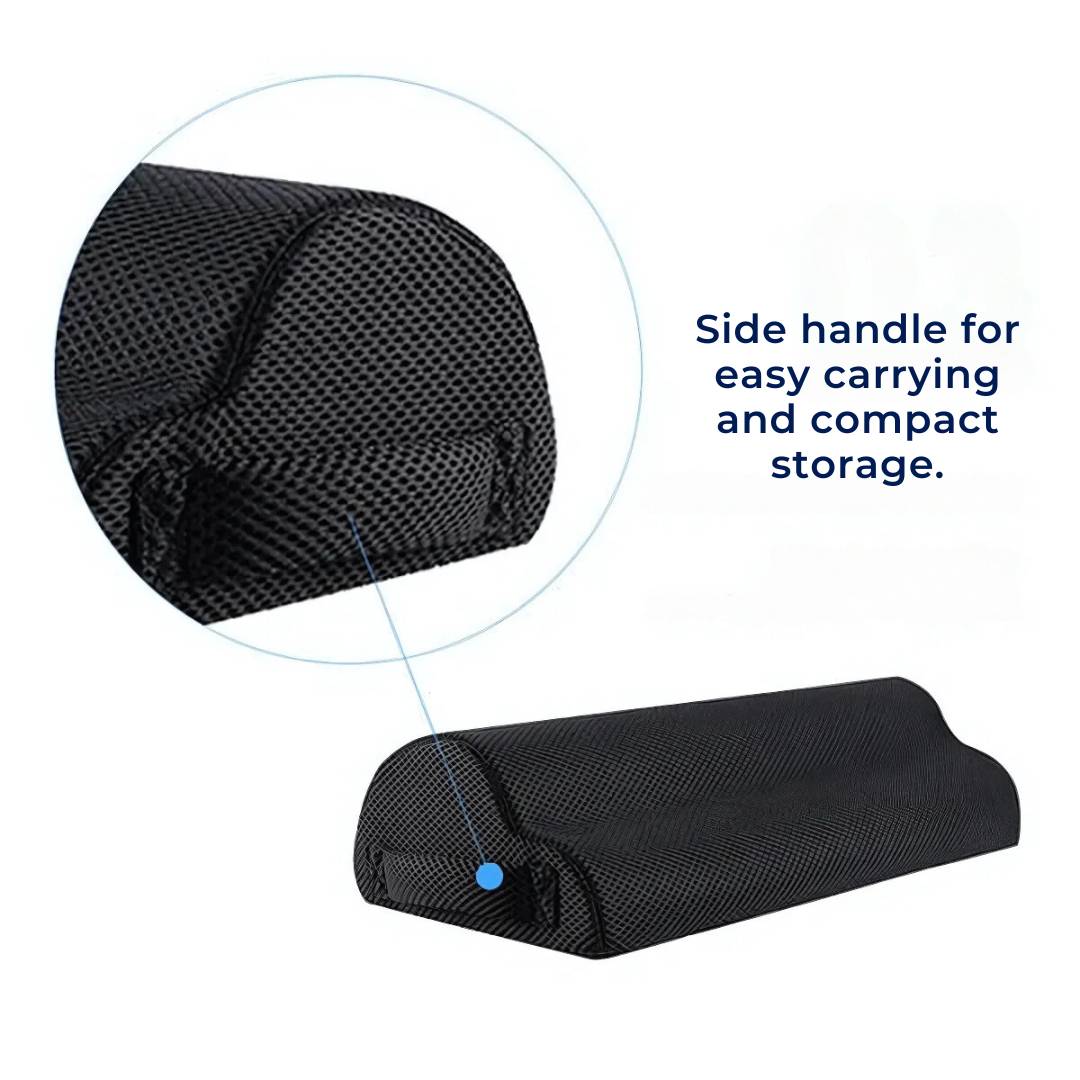 ErgoLift Comfort Fotstøttepute | Ergonomisk Støtte - Forbedret Sirkulasjon - Lindre Ryggen - Forbedret Holdning - hjemme eller på kontoret Skanto