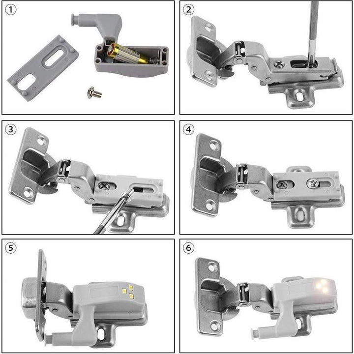 Smart Sensor Wardrobe LED Light (10 BITER) Skanto
