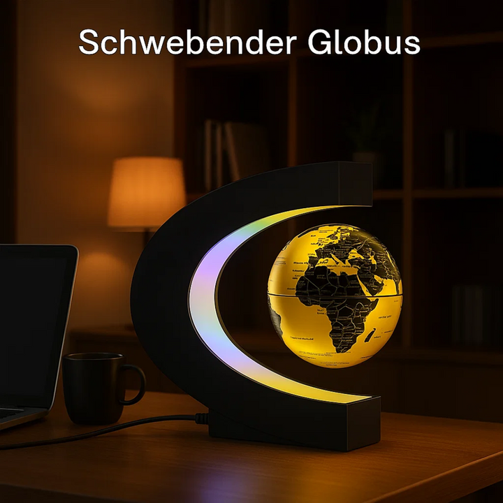 Skanto | AstroGlobe LED Verdens Globe – Flytende Globe Lampe med Magnetisk Oppheng