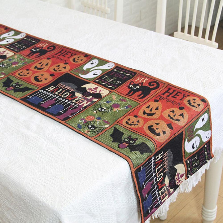 Skanto | Halloween Dekorativ Duk Bomullsblanding Bordløper 33x180cm