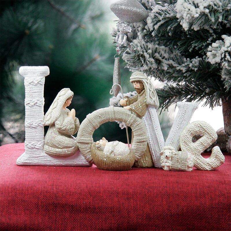 Skanto | Håndverksfamilie Julefigur