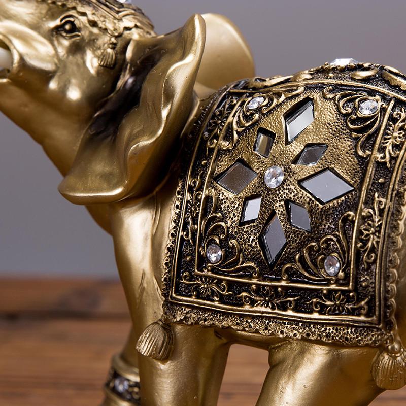 Skanto | Gylden Elefant Statue