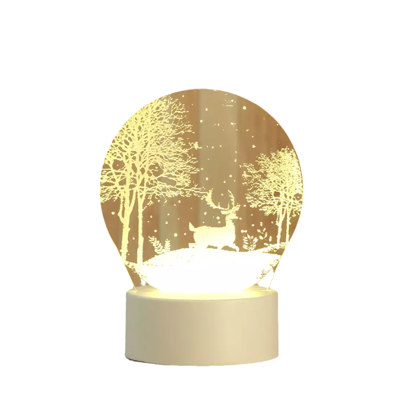 3D Nattlys Usb Skanto
