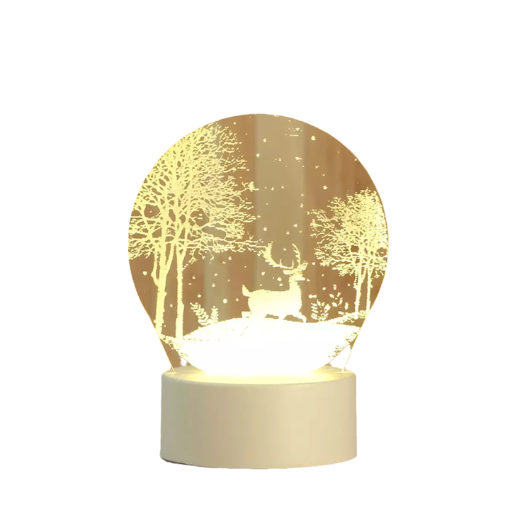 3D Nattlys Usb Skanto