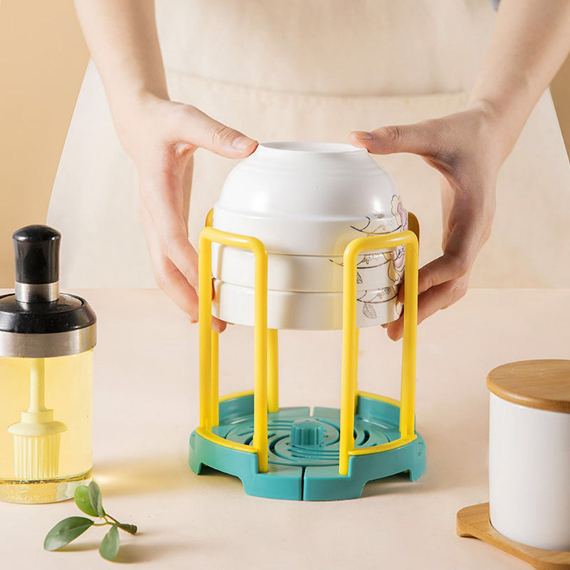 Bowl Plate Holder Drain Rack | Skanto