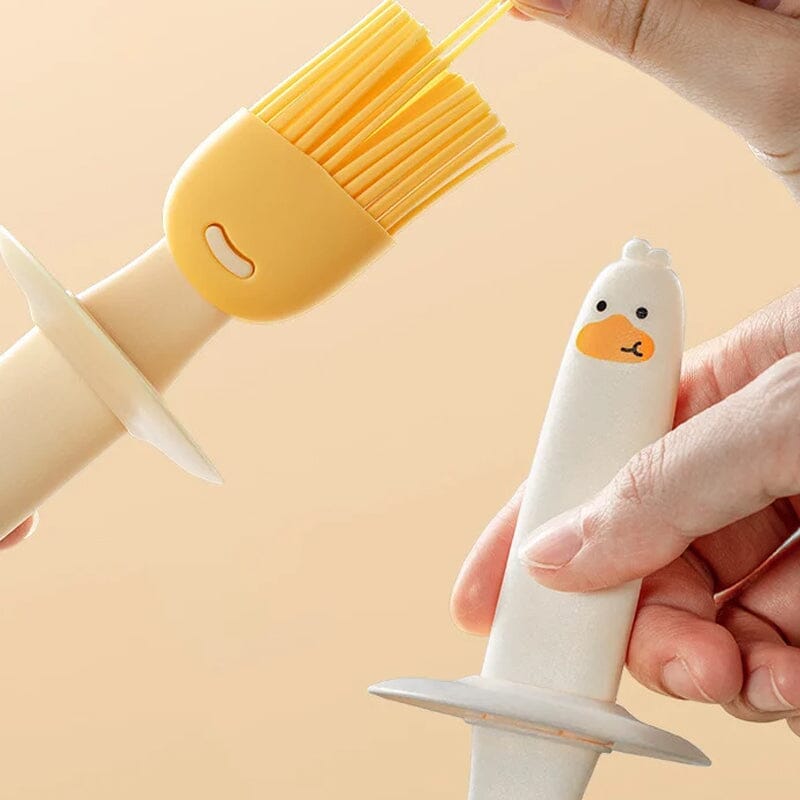 Oljedispenser med pensel for BBQ | Skanto